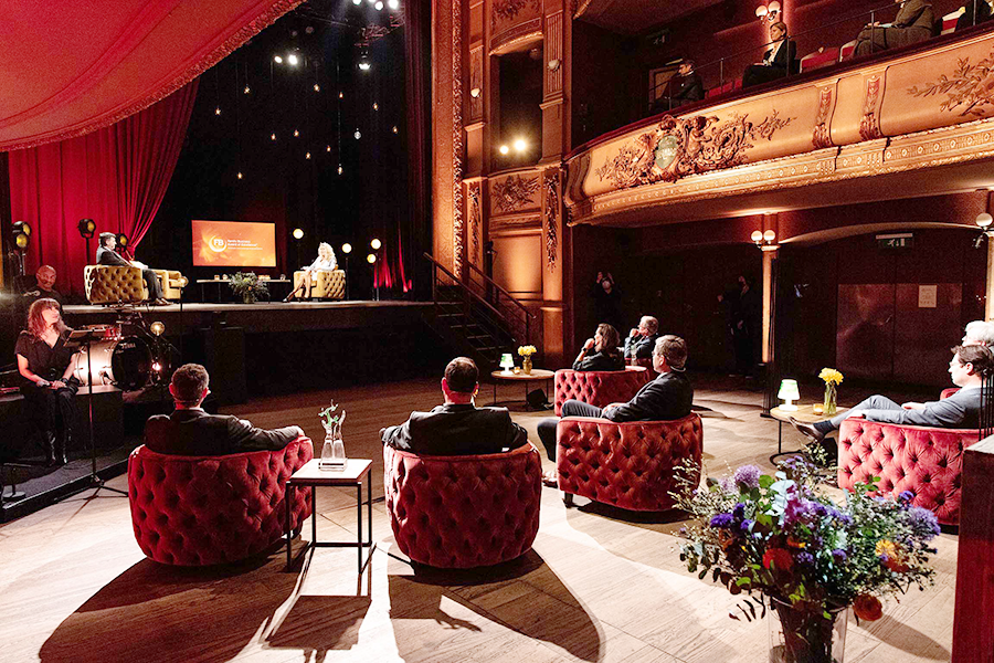 Vaudeville Private Evening Scene Warm Atmosphere