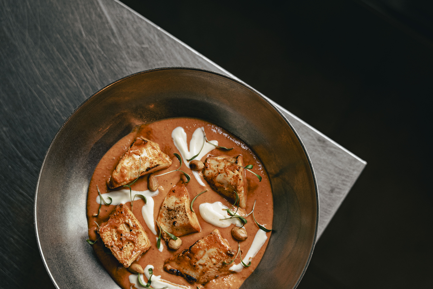 Bortier Galerie Brussels Indian food top view